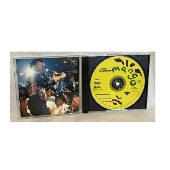 Arrow Soca Dance Party (CD, 1990) Mango 539 878-2 VG+ Reggae, Latin Album Music - Picture 5 of 7